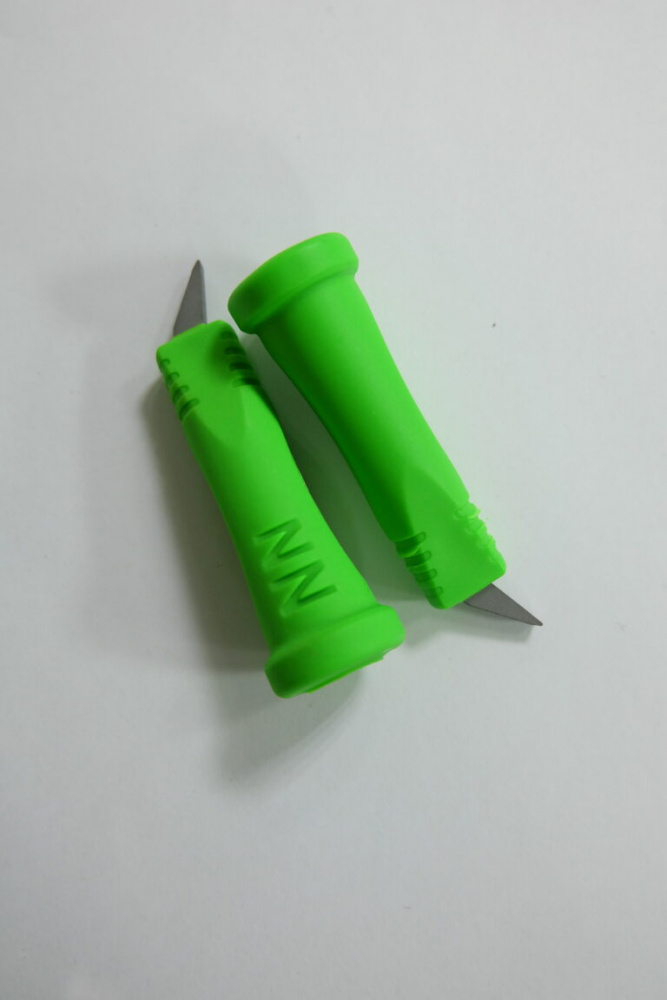 Наконечники VolSki 10 mm для лыжероллеров с лепестком (зелёный)