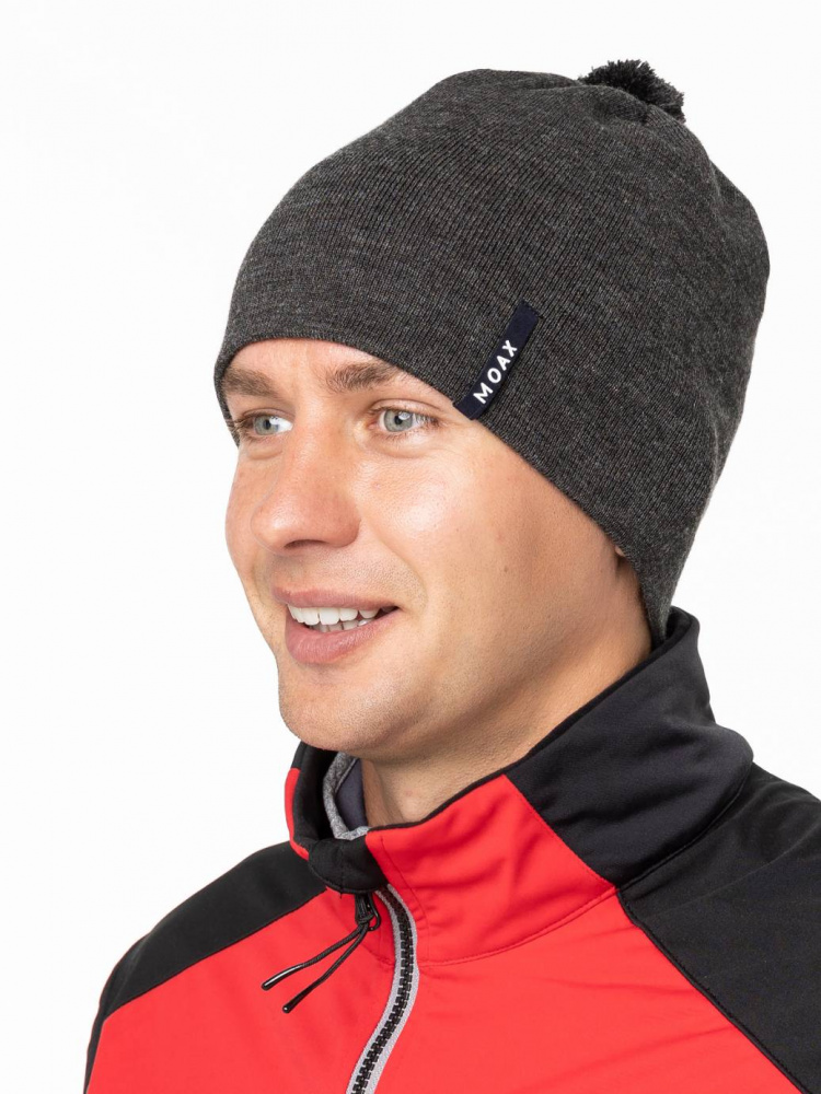 Шапка MOAX Tradition sport (темно-серый)