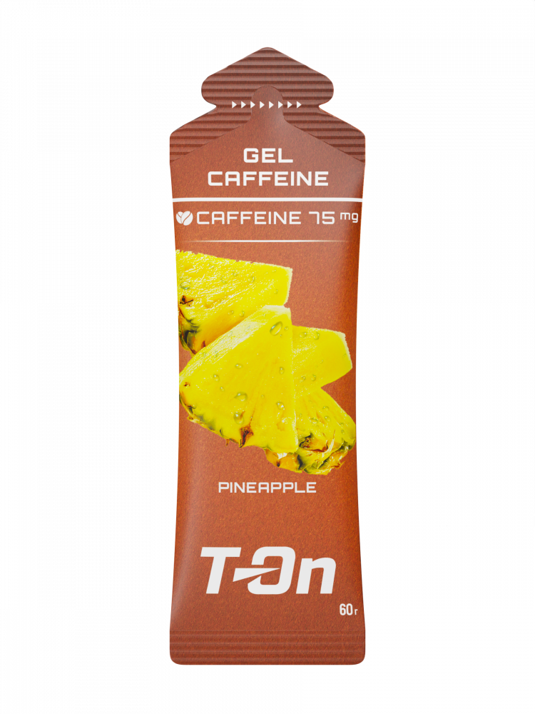 T-on Гель с кофеином 75 мг. (ананас)