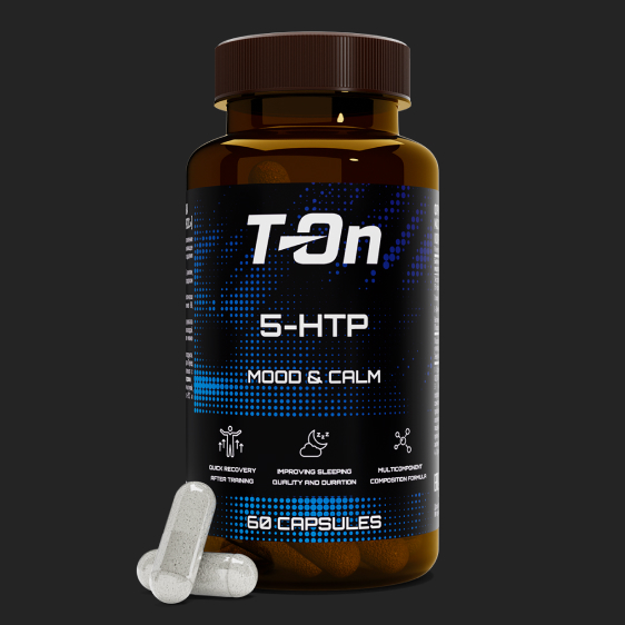 T-on  Аминокислоты 5HTP 60 капсул.