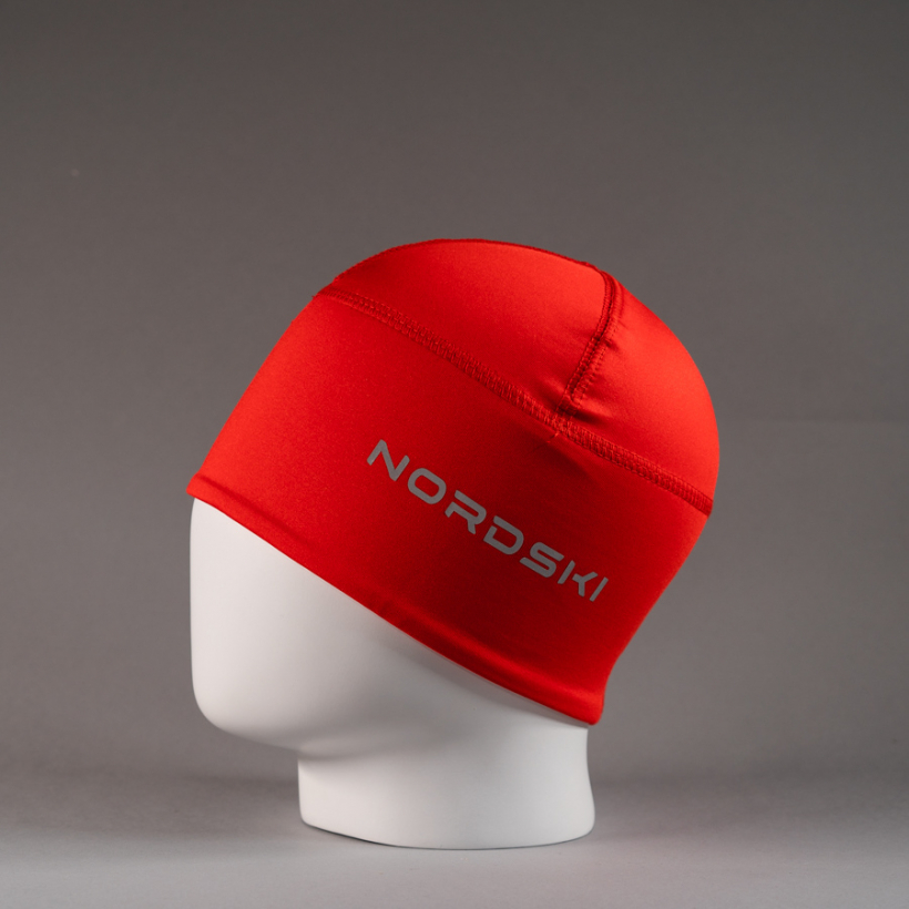 Шапка NORDSKI Warm (красн.) 