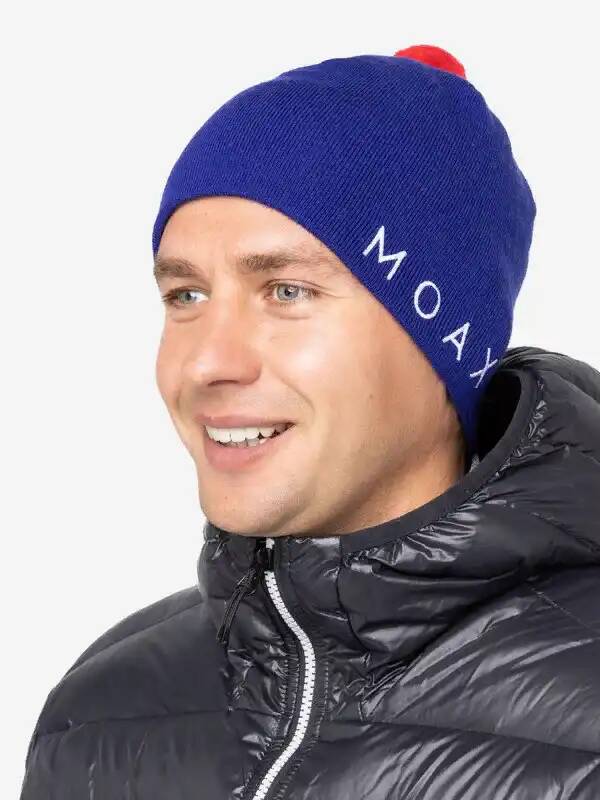 Шапка MOAX Tradition sport (син/красн)